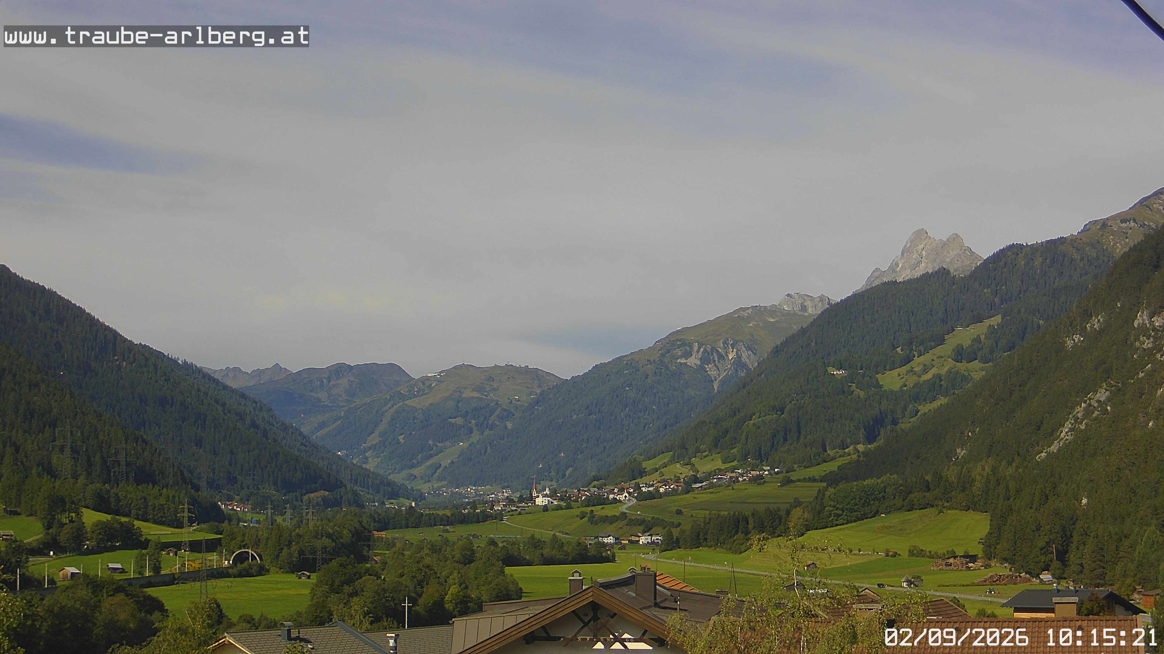 Archiv Foto Webcam Pettneu, Gasthof Traube