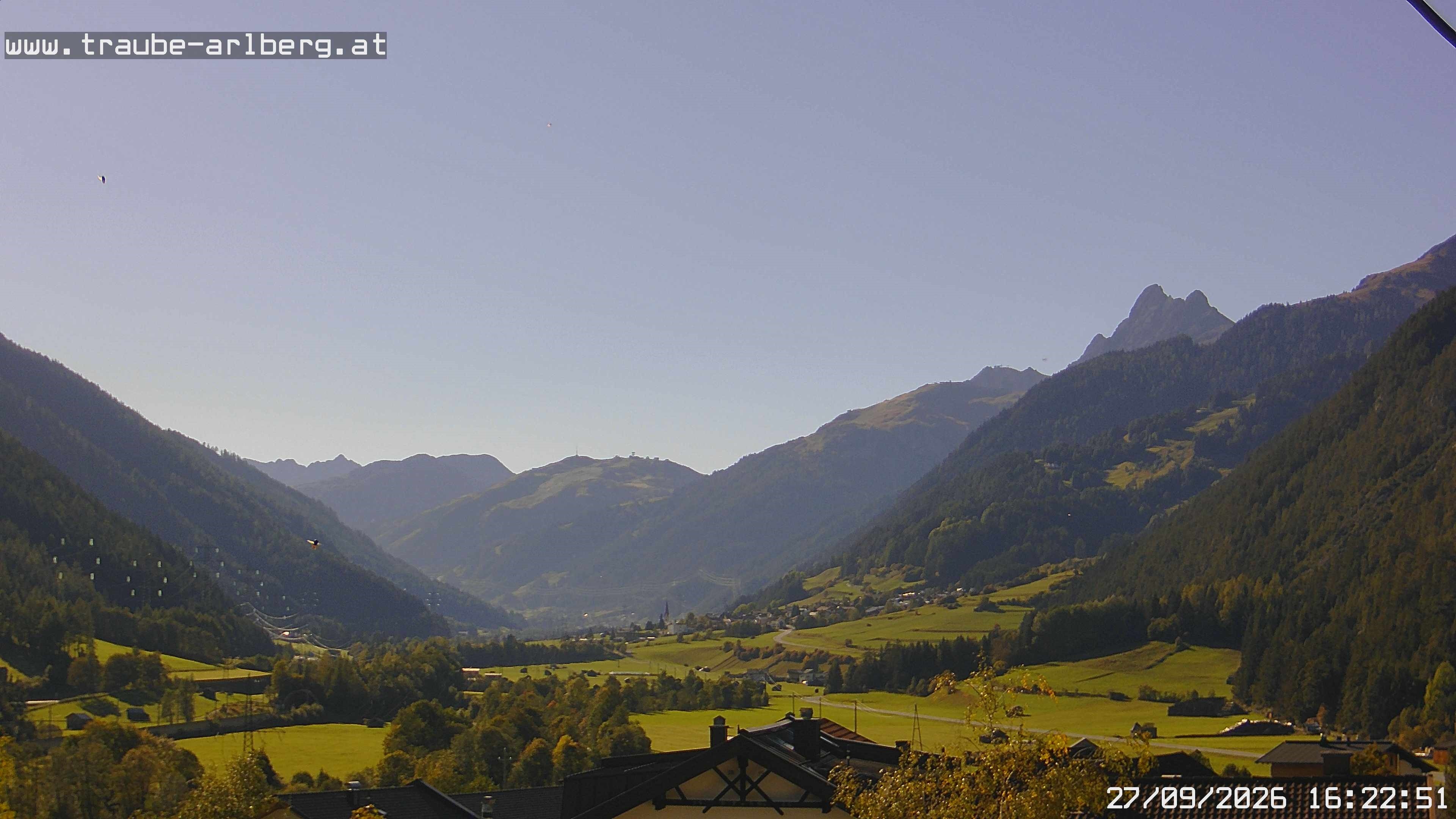 Archiv Foto Webcam Pettneu, Gasthof Traube