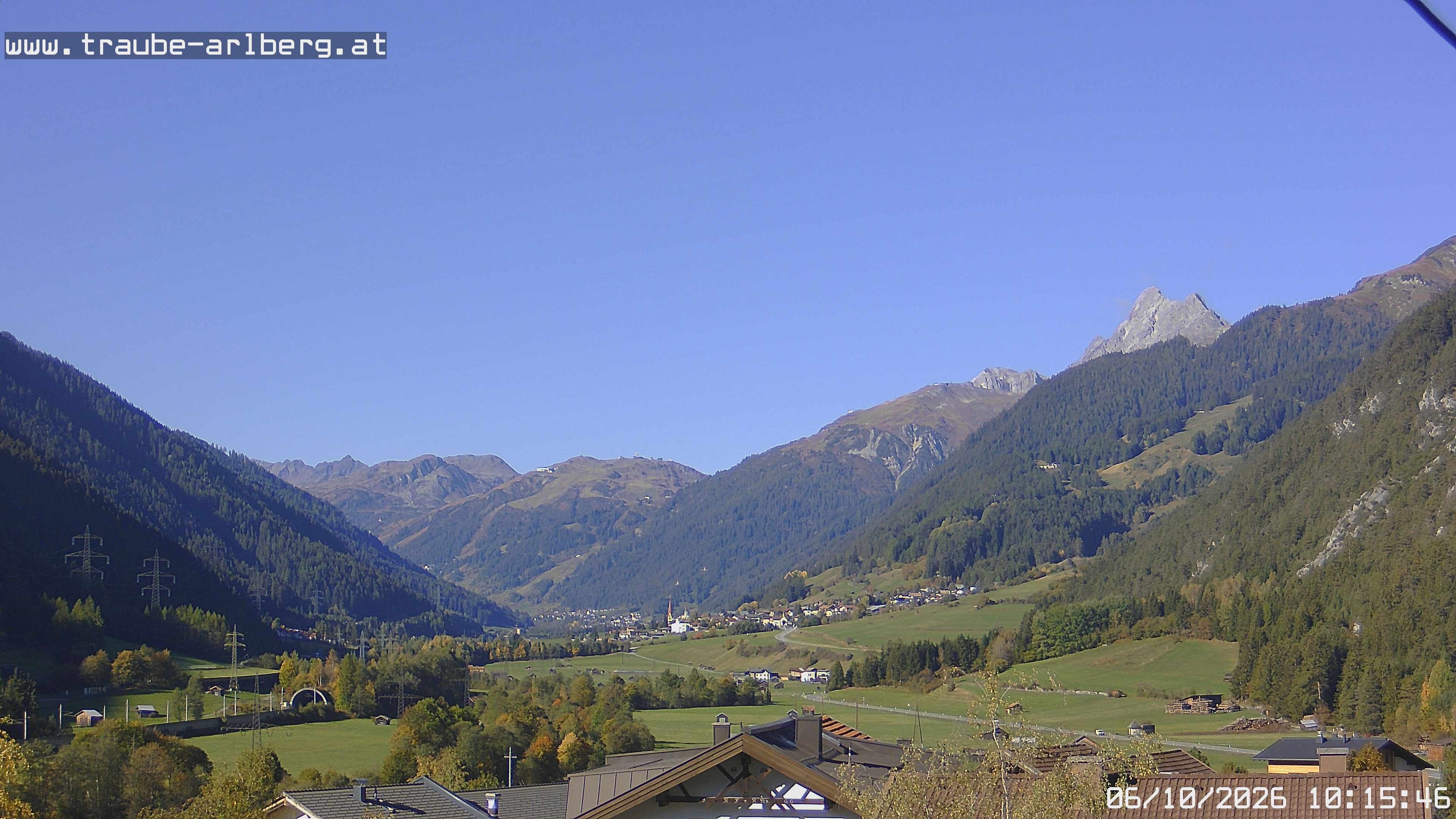 Archiv Foto Webcam Pettneu, Gasthof Traube