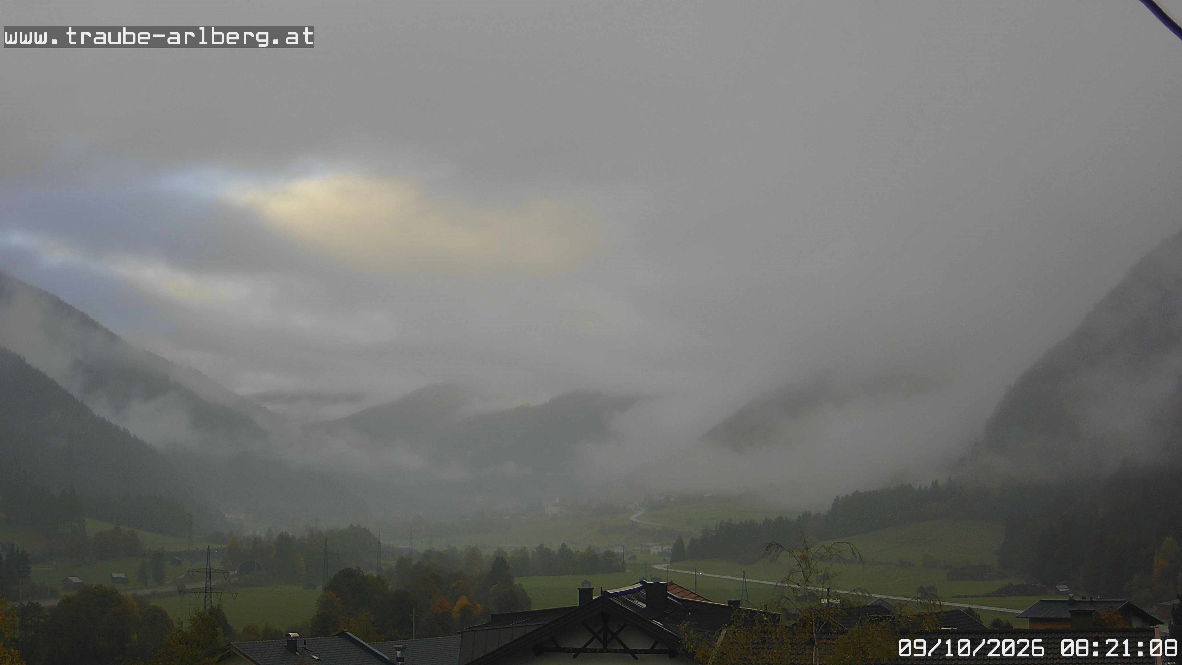 Archiv Foto Webcam Pettneu, Gasthof Traube