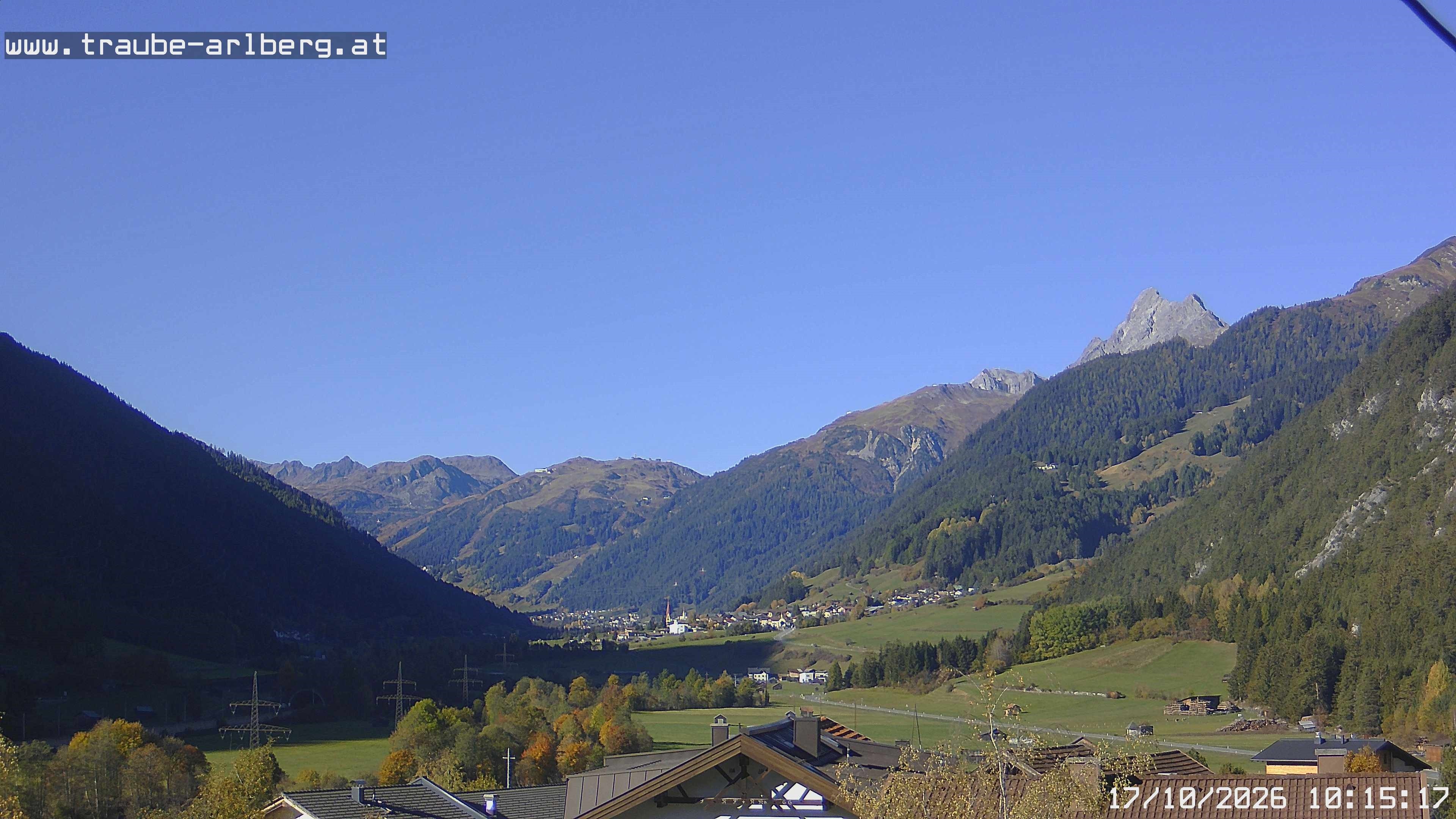 Archiv Foto Webcam Pettneu, Gasthof Traube