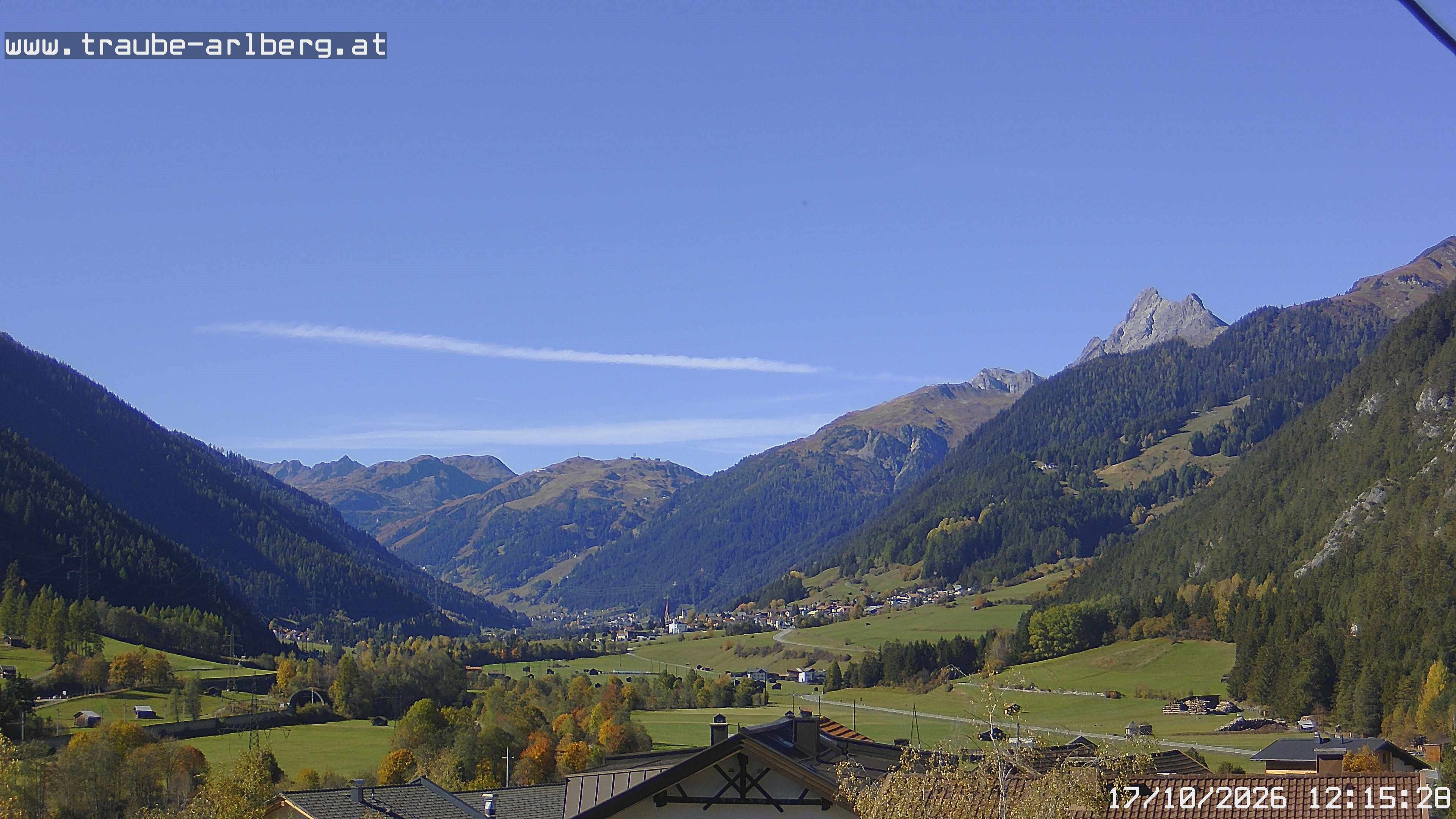 Archiv Foto Webcam Pettneu, Gasthof Traube