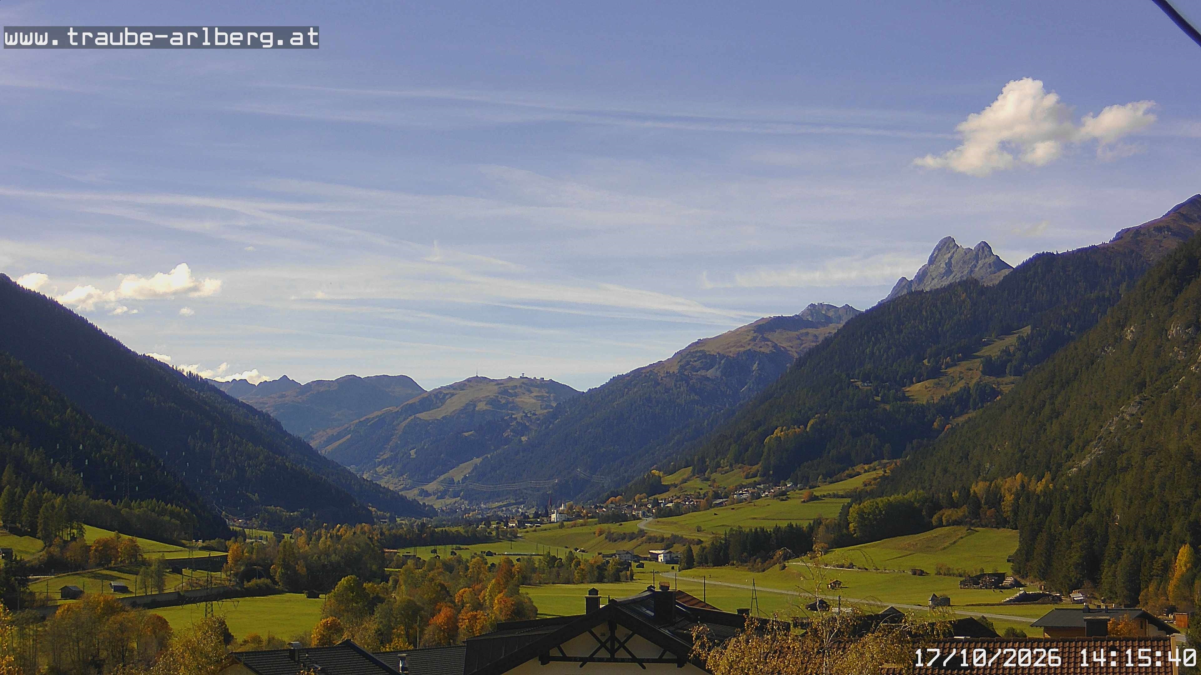 Archiv Foto Webcam Pettneu, Gasthof Traube