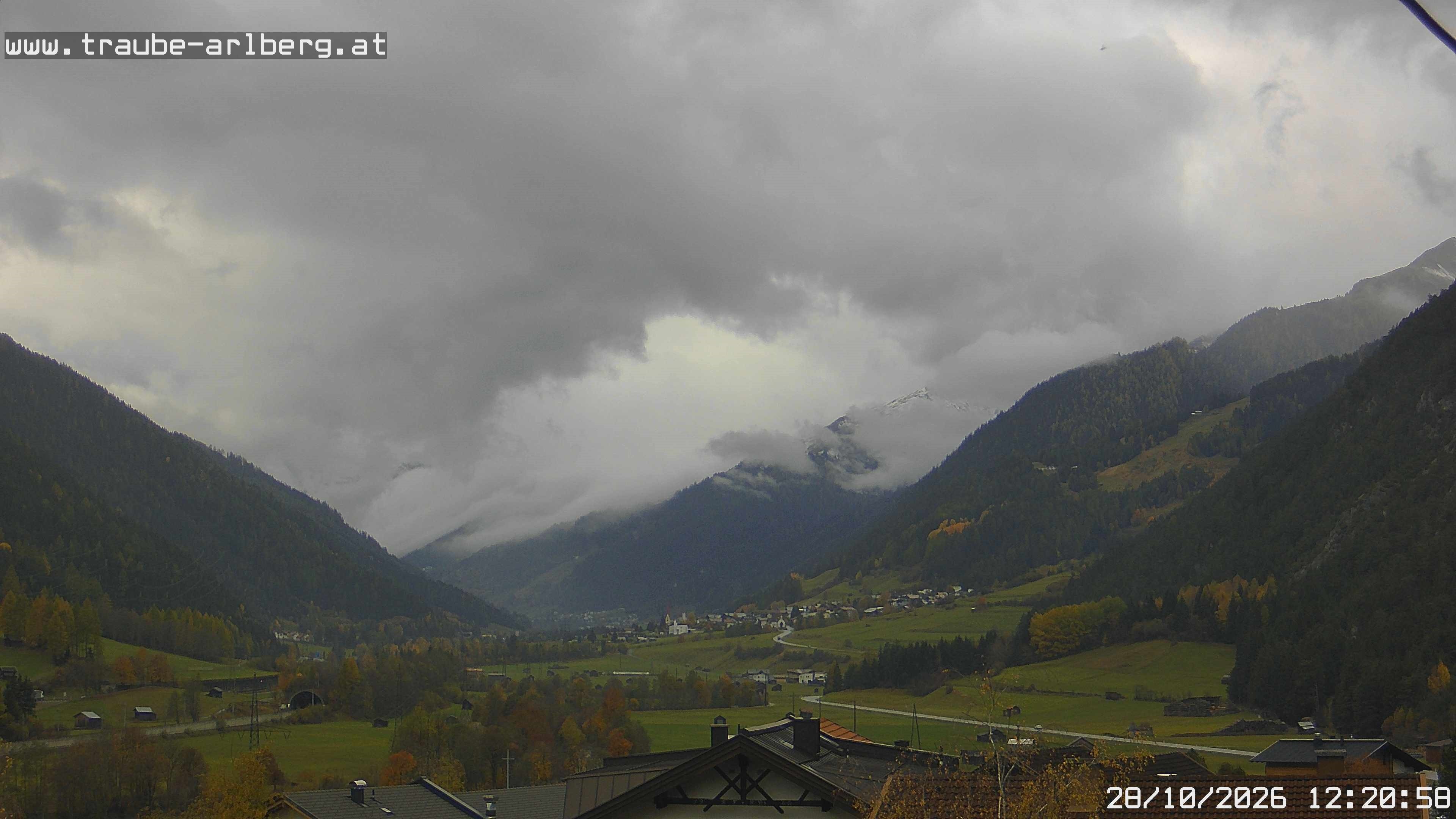 Archiv Foto Webcam Pettneu, Gasthof Traube