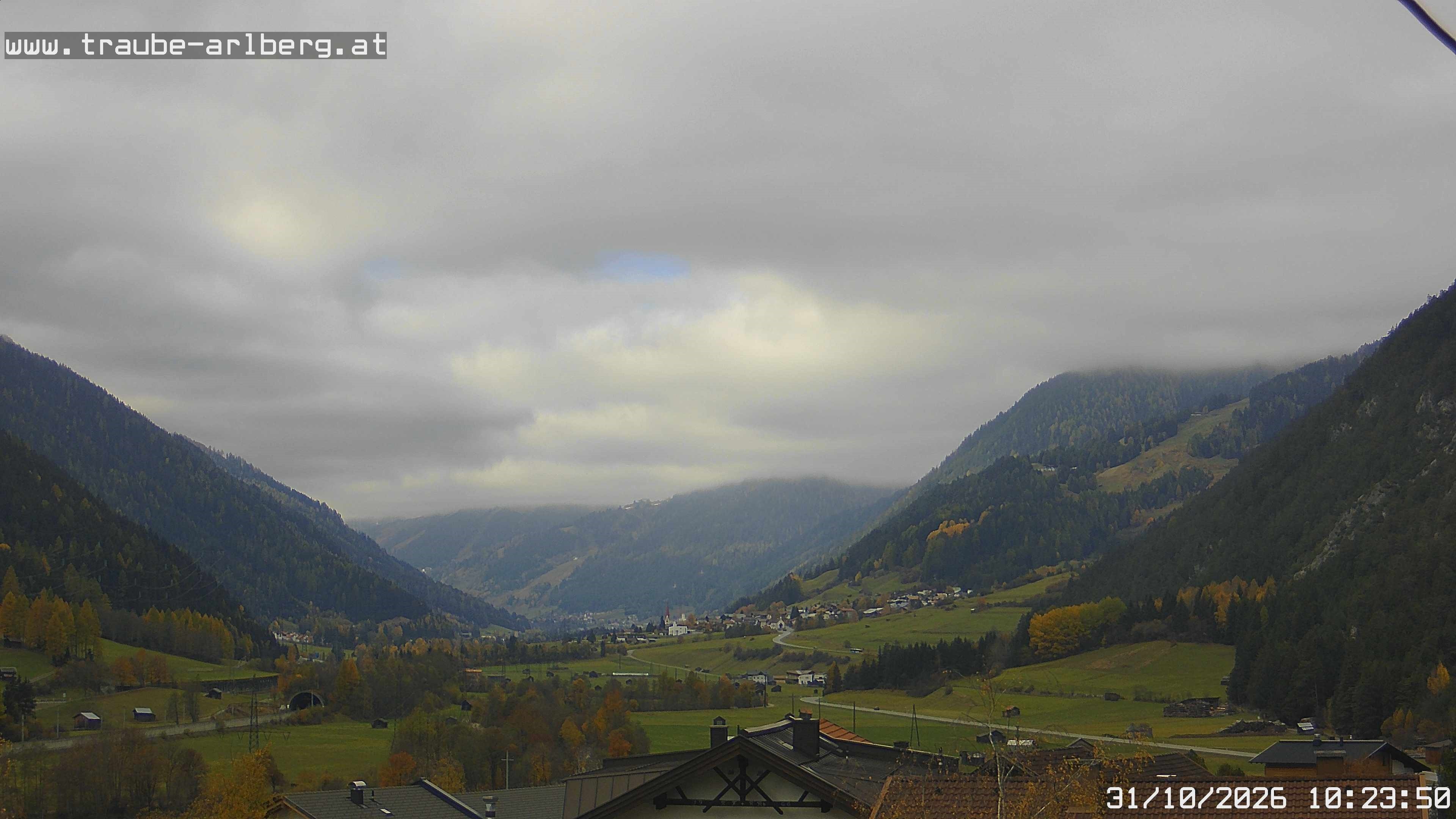 Archiv Foto Webcam Pettneu, Gasthof Traube