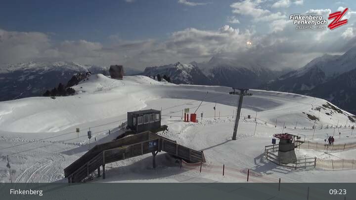 Archived image Webcam Penkenjoch near Finkenberg