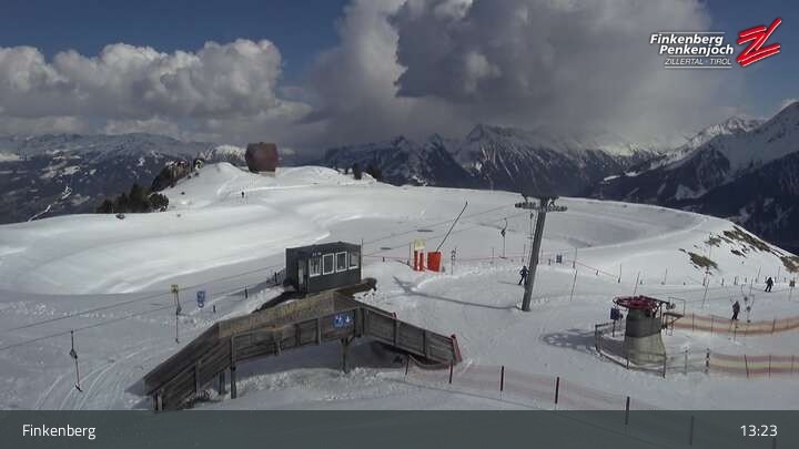 Archived image Webcam Penkenjoch near Finkenberg