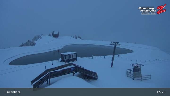 Archived image Webcam Penkenjoch near Finkenberg