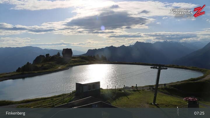 Archived image Webcam Penkenjoch near Finkenberg
