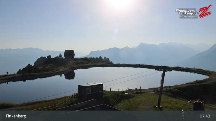 Archived image Webcam Penkenjoch near Finkenberg
