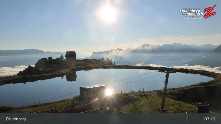 Archived image Webcam Penkenjoch near Finkenberg