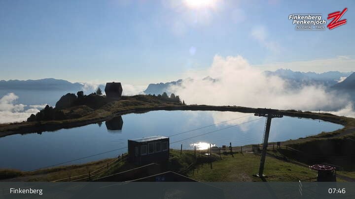 Archived image Webcam Penkenjoch near Finkenberg