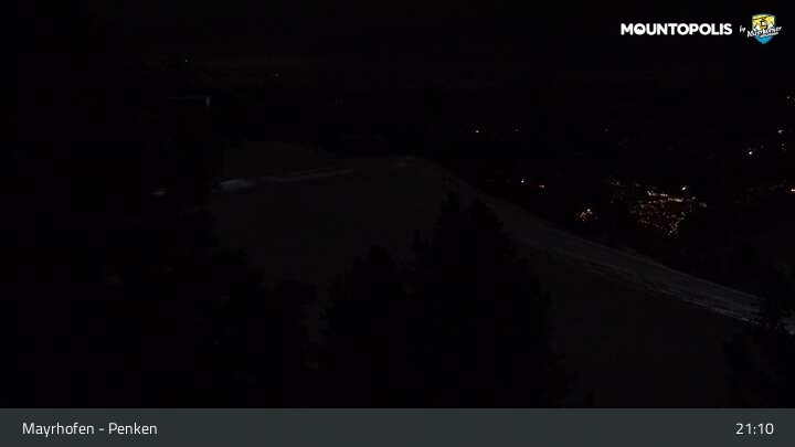 Archived image Webcam Mayrhofen - Penkenbahn