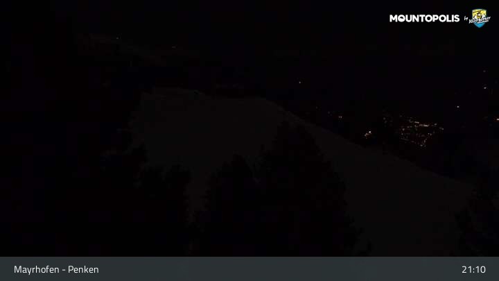 Archived image Webcam Mayrhofen - Penkenbahn