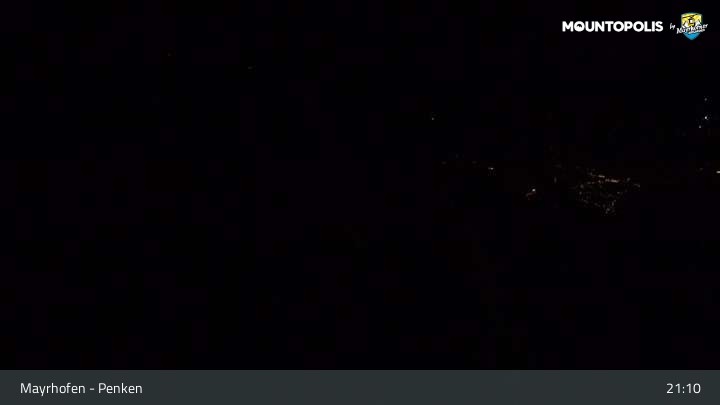 Archived image Webcam Mayrhofen - Penkenbahn