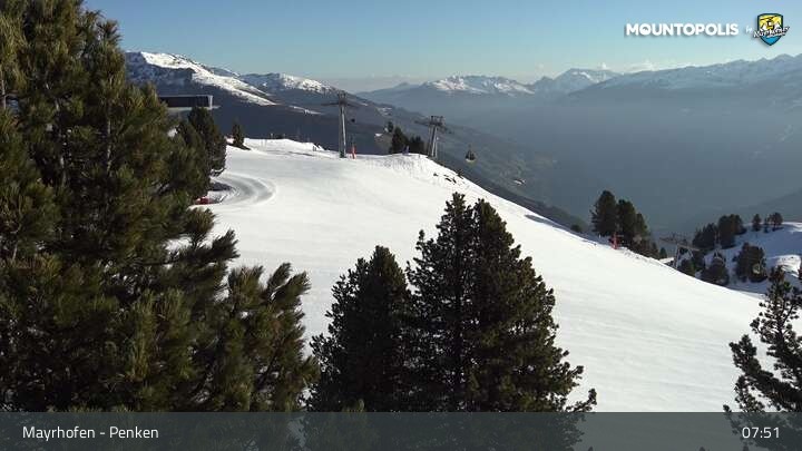 Archiv Foto Webcam Mayrhofen: Penkenbahn