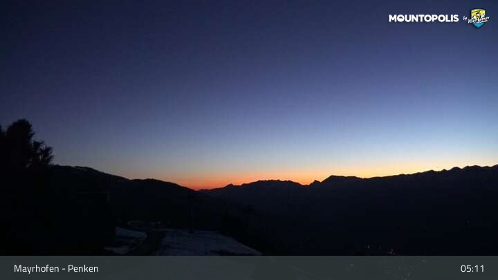 Archiv Foto Webcam Mayrhofen: Penkenbahn