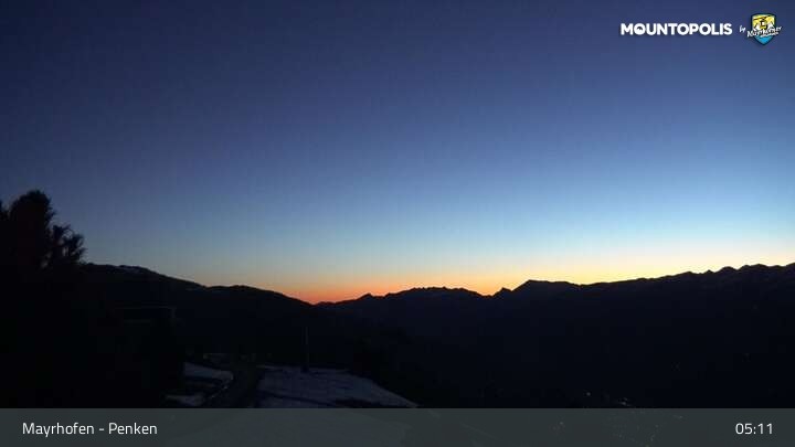 Archiv Foto Webcam Mayrhofen: Penkenbahn