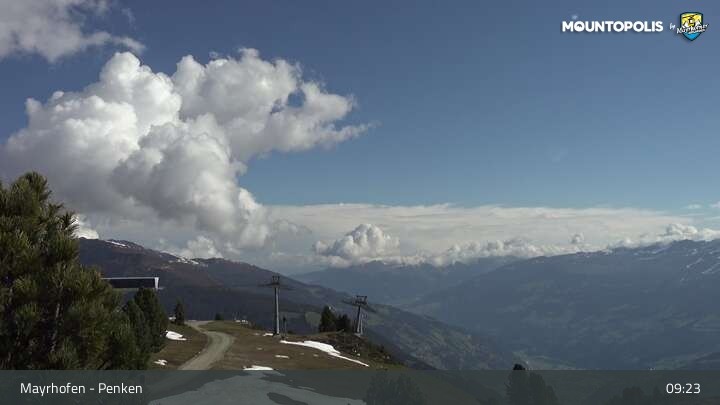 Archiv Foto Webcam Mayrhofen: Penkenbahn