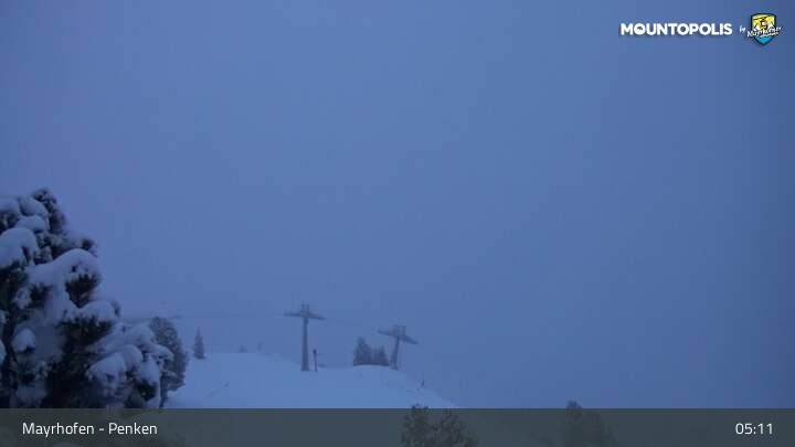 Archiv Foto Webcam Mayrhofen: Penkenbahn