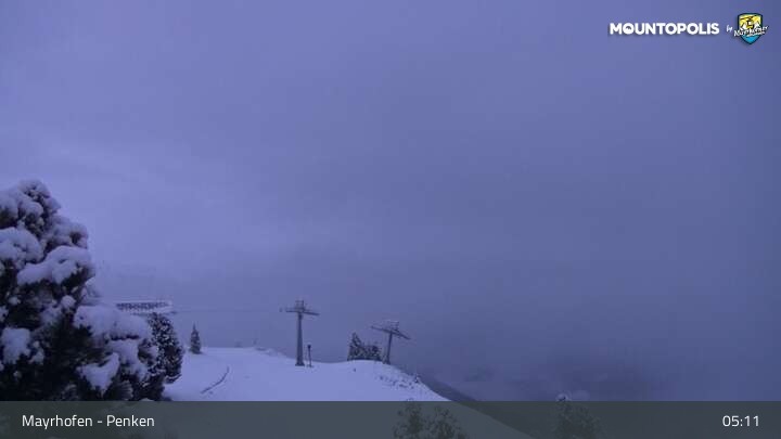 Archiv Foto Webcam Mayrhofen: Penkenbahn