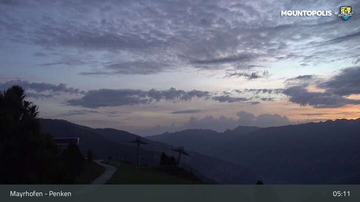 Archiv Foto Webcam Mayrhofen: Penkenbahn