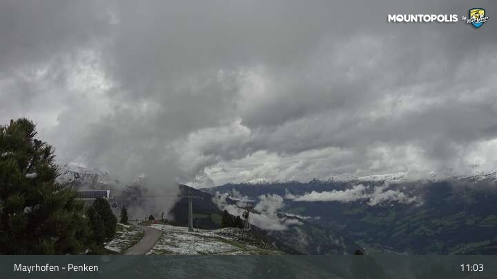 Archiv Foto Webcam Mayrhofen: Penkenbahn