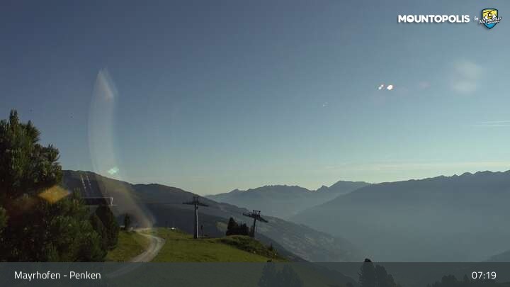 Archiv Foto Webcam Mayrhofen: Penkenbahn