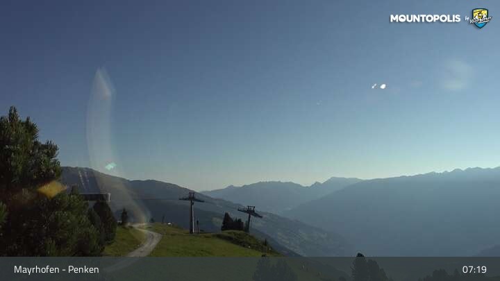Archiv Foto Webcam Mayrhofen: Penkenbahn