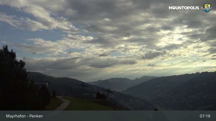Archiv Foto Webcam Mayrhofen: Penkenbahn