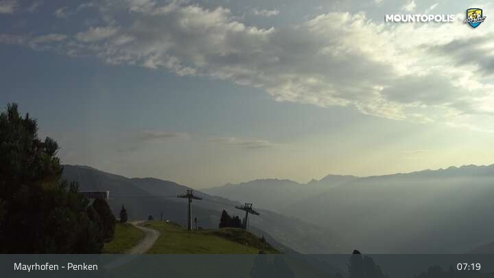 Archiv Foto Webcam Mayrhofen: Penkenbahn