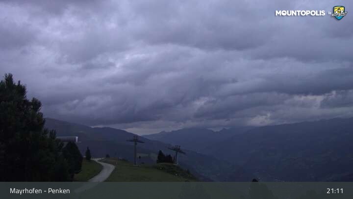 Archiv Foto Webcam Mayrhofen: Penkenbahn