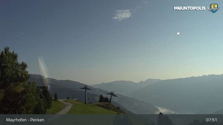 Archiv Foto Webcam Mayrhofen: Penkenbahn