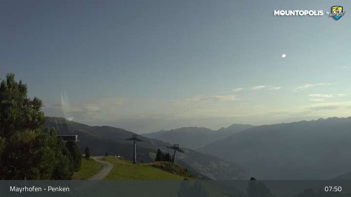 Archiv Foto Webcam Mayrhofen: Penkenbahn