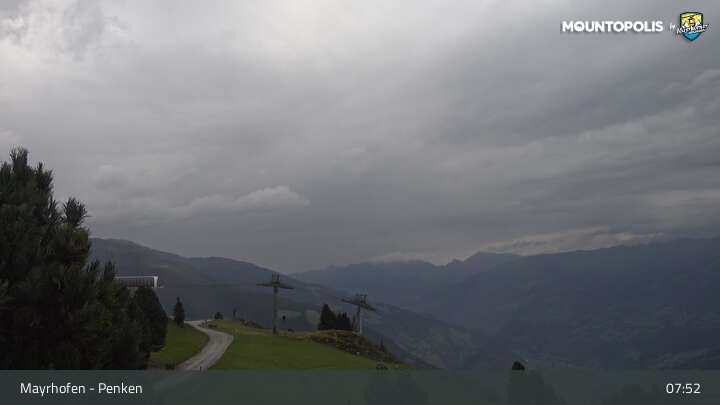 Archiv Foto Webcam Mayrhofen: Penkenbahn