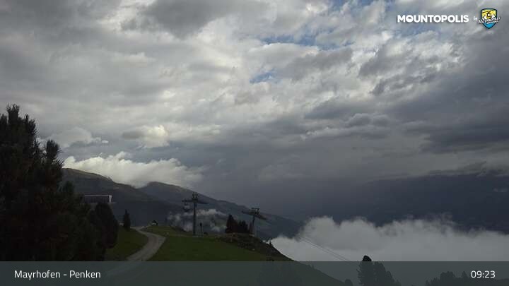Archiv Foto Webcam Mayrhofen: Penkenbahn