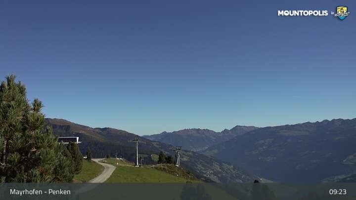 Archiv Foto Webcam Mayrhofen: Penkenbahn