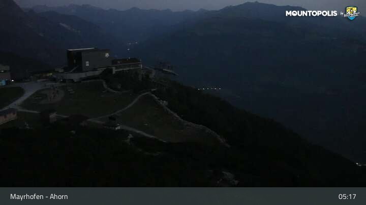 Archiv Foto Webcam Mayrhofen - Bergstation auf dem Ahorn