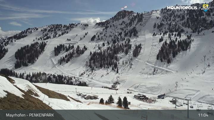 Archived image Webcam Mayrhofen - Horberg mountain