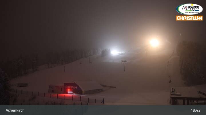 Archiv Foto Webcam Bergbahnen Christlum, Achenkirch