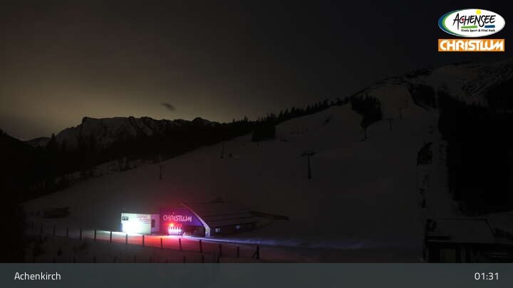 Archiv Foto Webcam Bergbahnen Christlum, Achenkirch