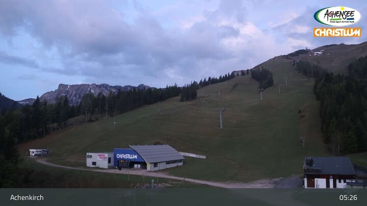 Archiv Foto Webcam Bergbahnen Christlum, Achenkirch