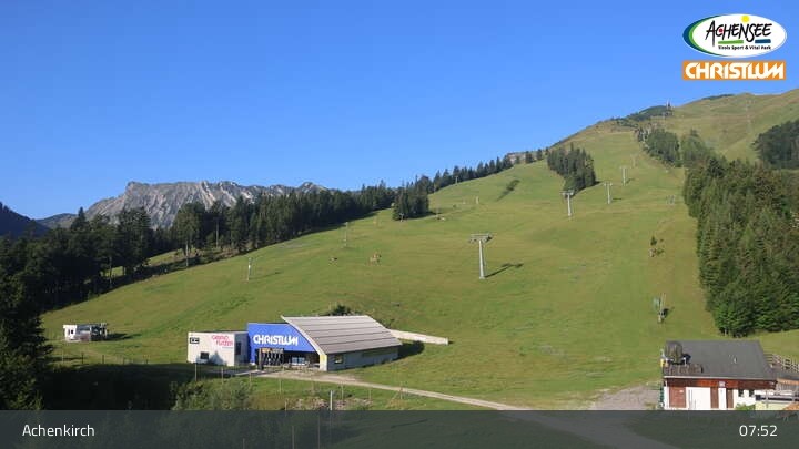 Archiv Foto Webcam Bergbahnen Christlum, Achenkirch