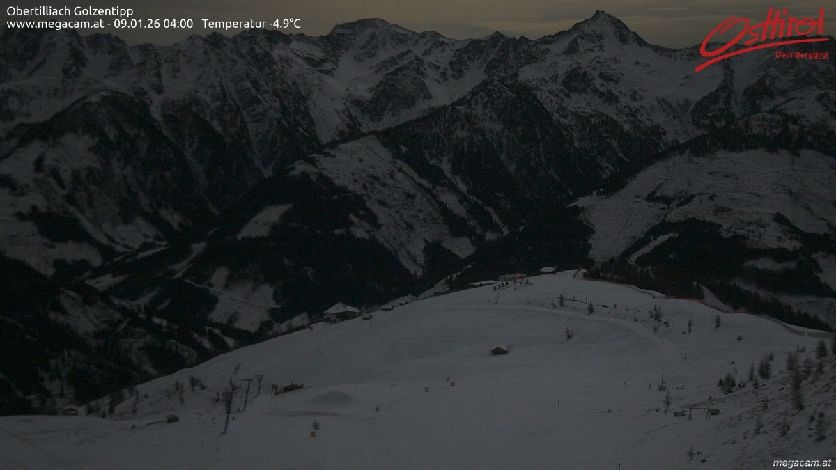 Archiv Foto Webcam Golzentipp in Obertilliach