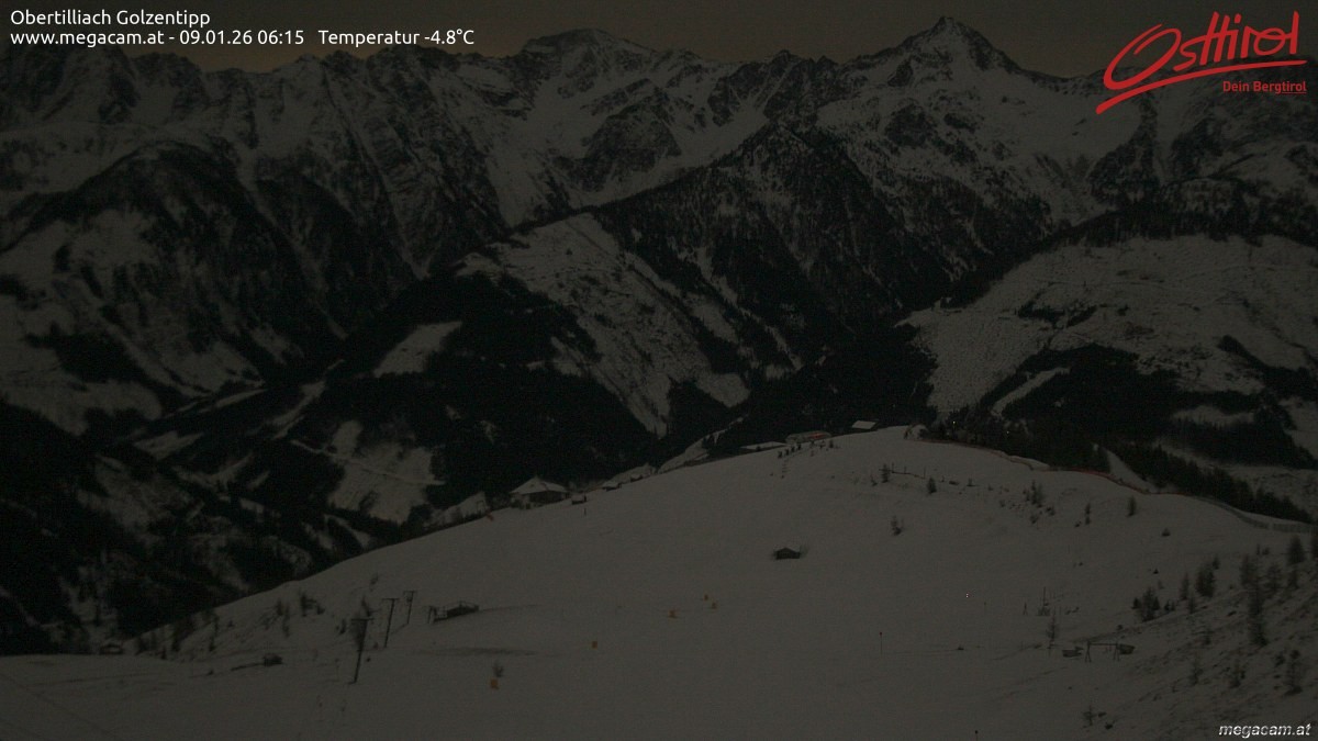 Archiv Foto Webcam Golzentipp in Obertilliach