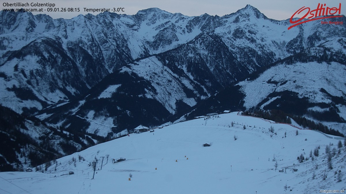 Archiv Foto Webcam Golzentipp in Obertilliach