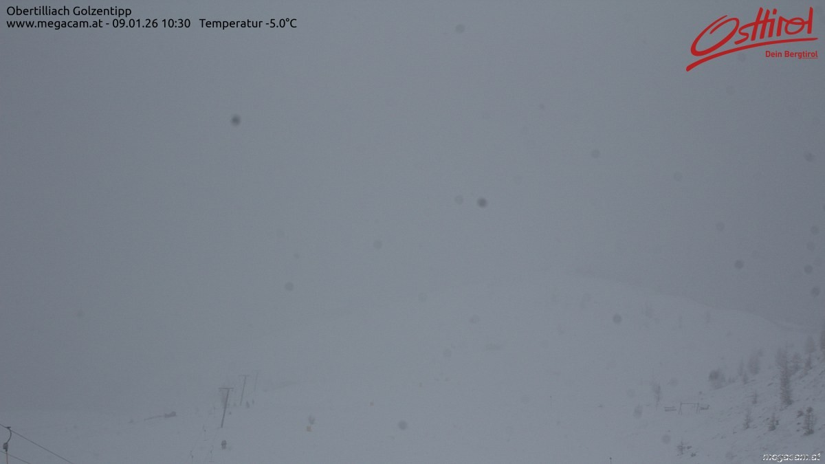 Archiv Foto Webcam Golzentipp in Obertilliach