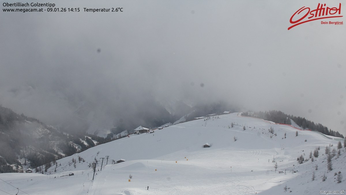 Archiv Foto Webcam Golzentipp in Obertilliach