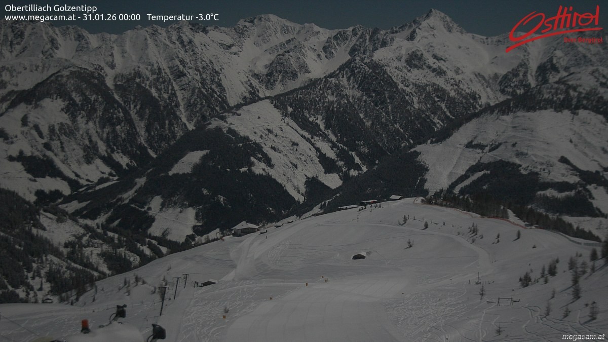 Archiv Foto Webcam Golzentipp in Obertilliach