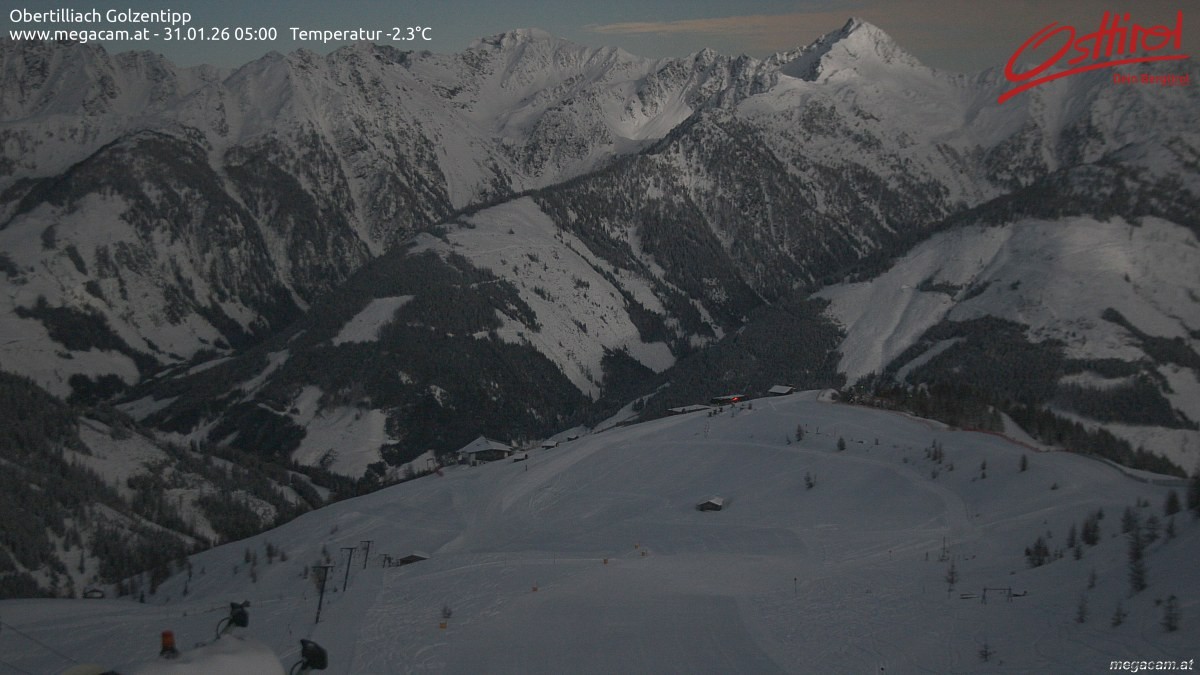 Archiv Foto Webcam Golzentipp in Obertilliach